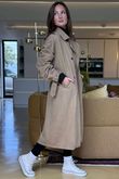 Mercer Soft Twill Trench Caramel /20 =